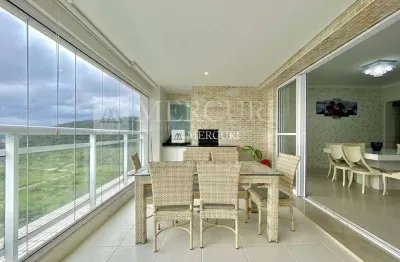 Apartamento no guarujá, enseada, 3 quartos, sala para 2 ambientes e varanda com churrasqueira - mercuri imóveis - imobiliária no guarujá