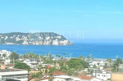 Apartamento no guarujá, enseada, 3 quartos, sendo 1 suíte e varanda gourmet com vista para o mar - mercuri imóveis - imobiliária no guarujá