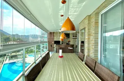 Apartamento no guarujá, enseada, 4 quartos e 2 suítes e lazer completo, mercuri imóveis - imobiliaria no guarujá.