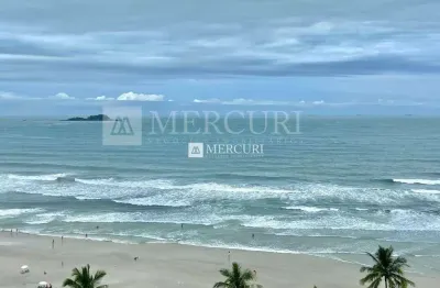 Apartamento no guarujá, enseada, 2 quartos, sendo 1 suíte e varanda gourmet - mercuri imóveis - imobiliária no guarujá