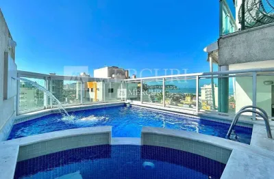 Cobertura triplex no guarujá, enseada, com piscina e varanda gourmet e 5 suítes.