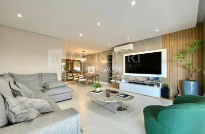 Apartamento no guarujá, enseada, 4 quartos, sala para 3 ambientes e varanda gourmet - mercuri imóveis - imobiliária no guarujá