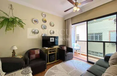 Apartamento no guarujá, enseada, 2 quartos, sala para 2 ambientes com sacada - mercuri imóveis - imobiliária no guarujá