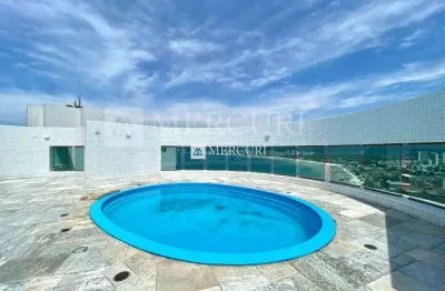Cobertura com vista para o mar, com 5 quartos (5 suítes) à venda, 430 m² por r$ 4.500.000 - enseada - guarujá/sp – imobiliária mercuri