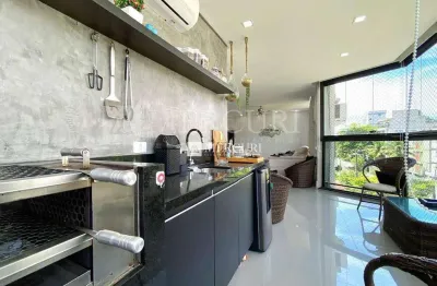 Apartamento no guarujá, enseada, com varanda gourmet, com 3 suítes, mercuri imóveis - imobiliaria no guarujá.