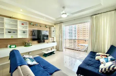Apartamento no guarujá, pitangueiras, 3 quartos, sala para 2 ambientes e sacada - mercuri imóveis - imobiliária no guarujá
