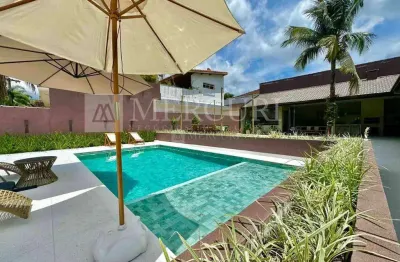 Casa no Guarujá, Condomínio Fechado, Jardim Albamar, 4 Quartos, Sendo 3 Suítes e Piscina - Mercuri Imóveis - Imobiliária no Guarujá