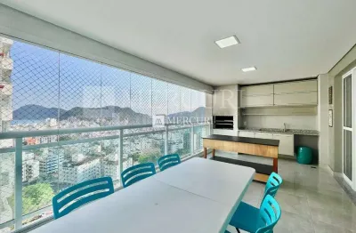 Apartamento com 3 quartos à venda, 134 m² por r$ 1.300.000 - jardim astúrias - guarujá/sp