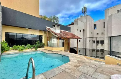 Cobertura no guarujá, enseada, 2 quartos, sendo 1 suíte, sacada, churrasqueira e piscina  - mercuri imóveis - imobiliária no guarujá