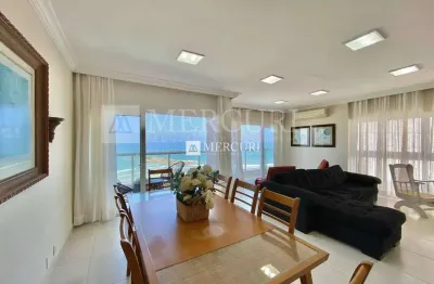 Apartamento no guarujá, pitangueiras, frente mar, 3 quartos, mercuri imóveis - imobiliaria no guarujá.