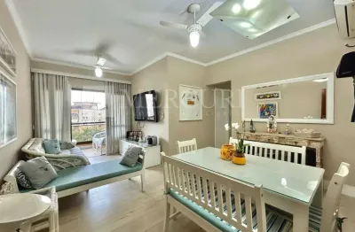 Apartamento no guarujá, enseada, mobiliado, 3 quartos