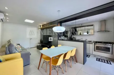 Apartamento com 2 quartos à venda, 100 m² por r$ 1.350.000 - tombo - guarujá/sp