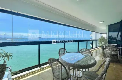 Apartamento com vista para o mar, com 3 quartos (3 suítes) à venda, 160 m² por r$ 2.300.000 - jardim astúrias - guarujá/sp - imobiliária mercuri