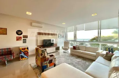 Apartamento no guarujá, pitangueiras, 4 quartos, sendo 3 suítes e sala com vista total para o mar - mercuri imóveis - imobiliária no guarujá