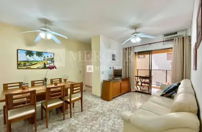 Apartamento no guarujá, enseada, 2 quartos, sendo 1 suíte e sacada - mercuri imóveis - imobiliária no guarujá