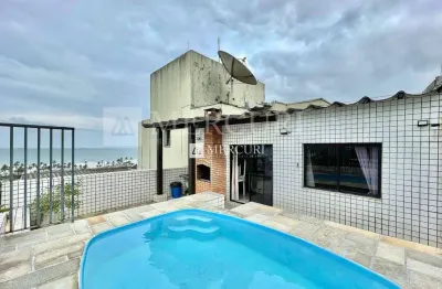 Cobertura enseada, 2 quartos à venda por r$ 700.000 - imobiliária guarujá