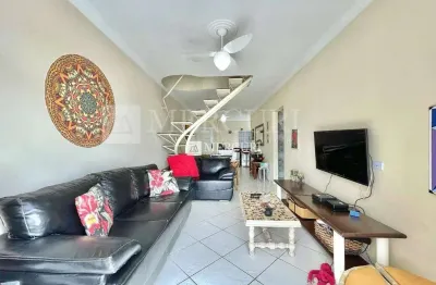 Cobertura pitangueiras, 2 quartos à venda por r$ 700.000 - imobiliária guarujá