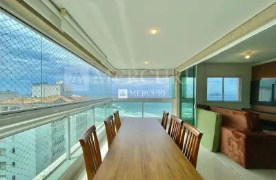 Apartamento no guarujá, pitangueiras, frente mar, com 3 quartos.