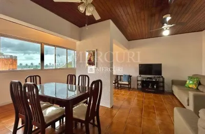 Cobertura no guarujá, enseada, 3 quartos, sendo 2 suítes - mercuri imóveis - imobiliária no guarujá