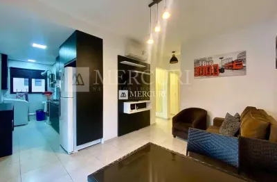 Apartamento próximo a praia com 2 quartos (1 suíte) à venda, 65 m² por r$ 550.000 - pitangueiras - guarujá/sp - imobiliária mercuri