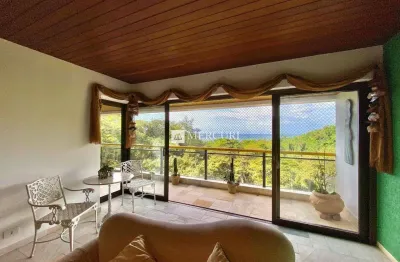 Apartamento com vista para o mar, 3 quartos (2 suítes) à venda, 175 m² por r$ 700.000 - sorocotuba - guarujá/sp - imobiliária mercuri