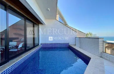 Cobertura enseada, 4 quartos à venda por r$ 2.000.000 - imobiliária guarujá