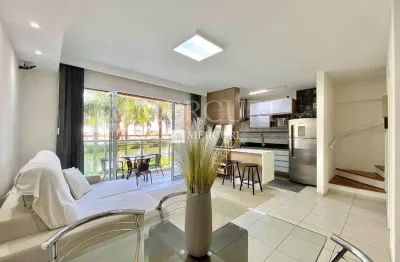 Apartamento no guarujá, enseada, 2 quartos, sendo 2 suítes e sacada com vista para o mar - mercuri imóveis - imobiliária no guarujá