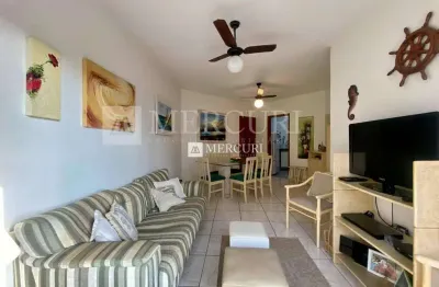 Apartamento no guarujá, enseada próximo a praia com  2 quartos e sacada - mercuri imóveis - imobiliária no guarujá