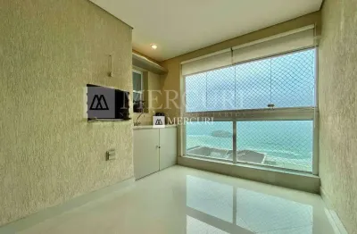 Apartamento no guarujá, pitangueiras, com vista mar, 3 quartos.