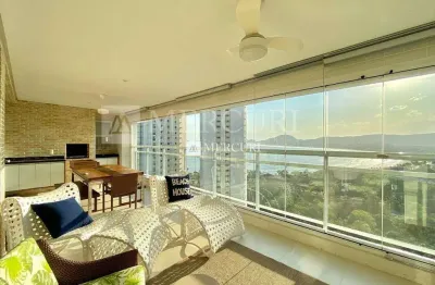 Apartamento no guarujá, enseada, 3 quartos, sala para 2 ambientes e varanda gourmet - mercuri imóveis - imobiliária no guarujá
