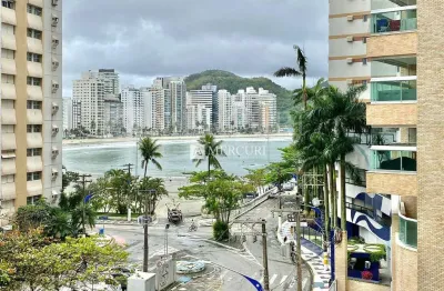 Apartamento no guarujá, astúrias 3 quartos, sendo 1 suíte e sacada com vista - mercuri imóveis - imobiliária no guarujá