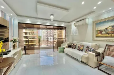 Apartamento com 3 dormitórios à venda, 122 m² por r$ 790.000,00 - jardim astúrias - guarujá/sp