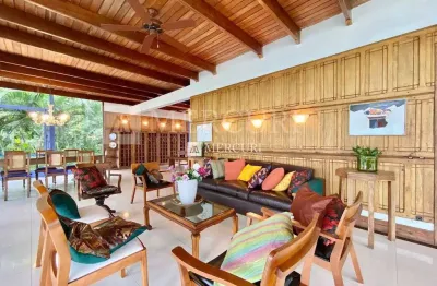 Casa em condomínio no guarujá, enseada, com vista mar, 3 quartos.