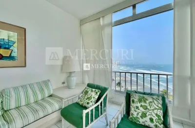 Apartamento com vista para o mar, 3 quartos à venda, 190 m² por r$ 1.200.000 - pitangueiras - guarujá/sp - imobiliária mercuri