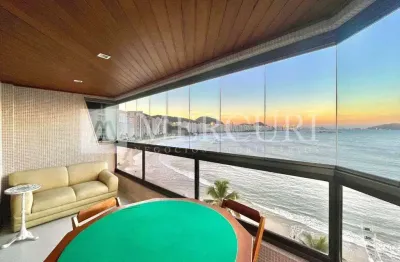 Apartamento no guarujá, praia das astúrias, com vista mar.