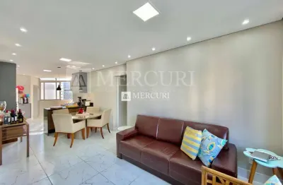 Apartamento no guarujá, pitangueiras, 2 quartos, sendo 1 suíte e vista mar - mercuri imóveis - imobiliária no guarujá