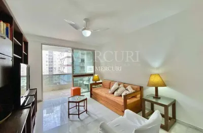 Apartamento com vista para o mar, 2 quartos (1 suíte) à venda, 98 m² por r$ 720.000 - pitangueiras - guarujá/sp - imobiliária mercuri
