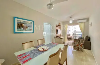 Apartamento no guarujá, pitangueiras, vista mar, 2 quartos, mercuri imóveis - imobiliaria no guarujá.