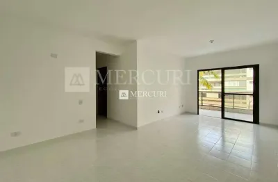 Apartamento no guarujá, enseada, 2 quartos, sendo 1 suíte e sacada com vista para o mar - mercuri imóveis - imobiliária no guarujá