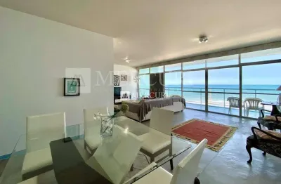 Apartamento no guarujá, pitangueiras, frente mar, 3 quartos.
