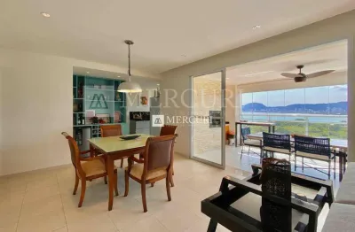 Apartamento no guarujá, enseada, 3 quartos, sala para 2 ambientes e varanda com vista para o mar - mercuri imóveis - imobiliária no guarujá