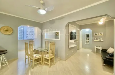 Apartamento com 2 dormitórios à venda, 65 m² por r$ 480.000,00 - pitangueiras - guarujá/sp