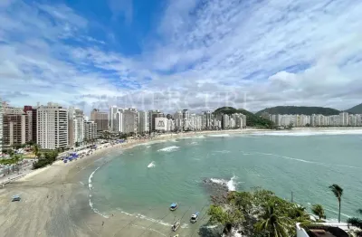Apartamento no Guarujá, Astúrias, 2 Quartos, Sendo 1 Suíte, Frente Mar e Sacada com Vista para o Mar  Mercuri Imóveis Guarujá.