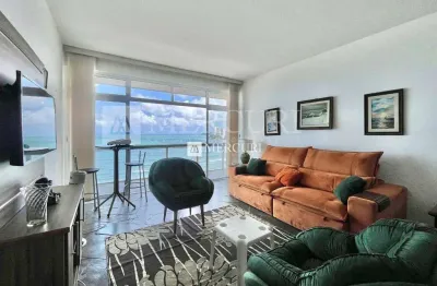 Apartamento no guarujá, pitangueiras, frente mar, 3 quartos, mercuri imóveis guarujá.