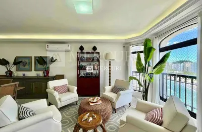 Apartamento no guarujá, astúrias, com vista mar, 3 quartos - mercuri imóveis - imobiliária no guarujá