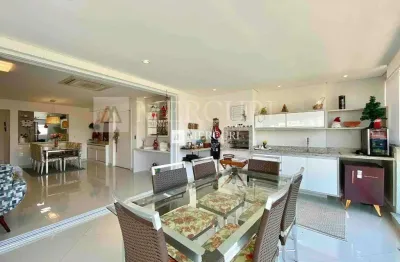 Apartamento no guarujá, enseada, 3 quartos, sala para 2 ambientes e varanda gourmet - mercuri imóveis - imobiliária no guarujá
