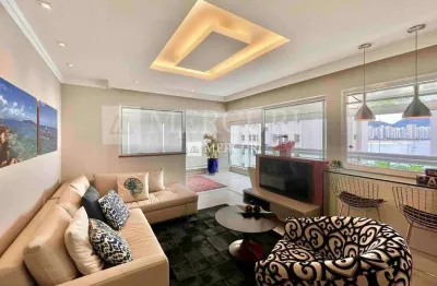 Apartamento no guarujá, astúrias, decorado com varanda gourmet e vista para o mar - mercuri imóveis - imobiliária no guarujá
