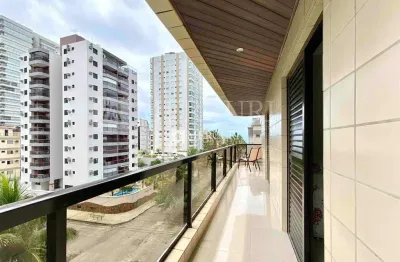 Apartamento no guarujá, enseada, reformado com vista para o mar  - mercuri imóveis - imobiliária no guarujá
