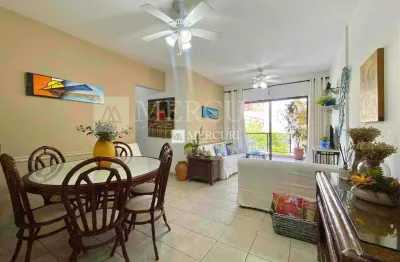 Apartamento no guarujá, enseada, 2 quartos, sendo 1 suíte, sacada - mercuri imóveis - imobiliária no guarujá