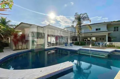 Casa em condomínio fechado, 4 quartos à venda por r$ 6.390.000 - imobiliária guarujá